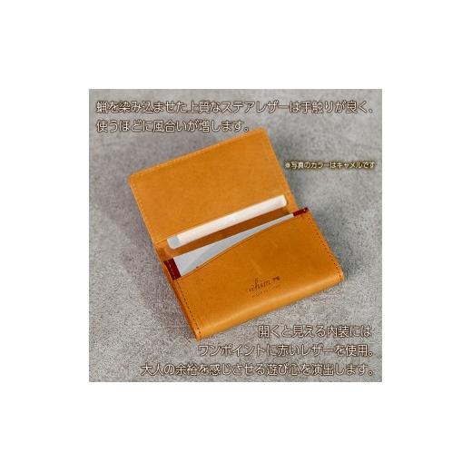 名刺入れ Andy 日本製 革製品 本革 レザー 手作り ビジネス 選べるカラー