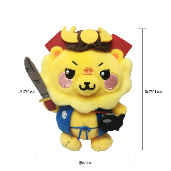 ししまるぬいぐるみストラップ