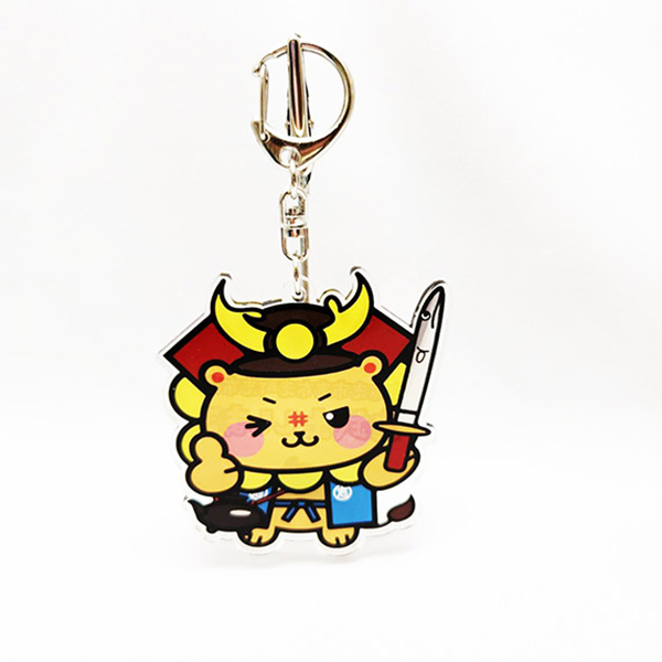 ししまるアクリルキーホルダー