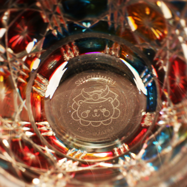 薩摩切子タンブラー（志武士ししまる）